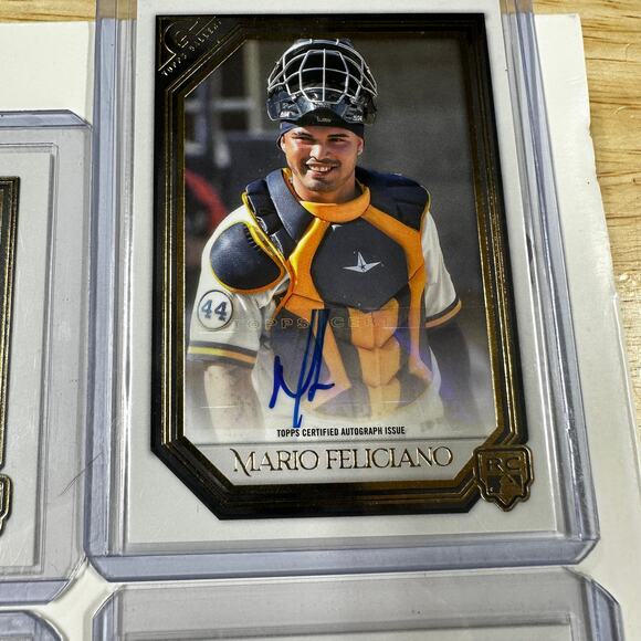 2021 Topps Gallery Lot of 6 Rookie Card Sticker Autographs Ungraded - Picture 6 of 8